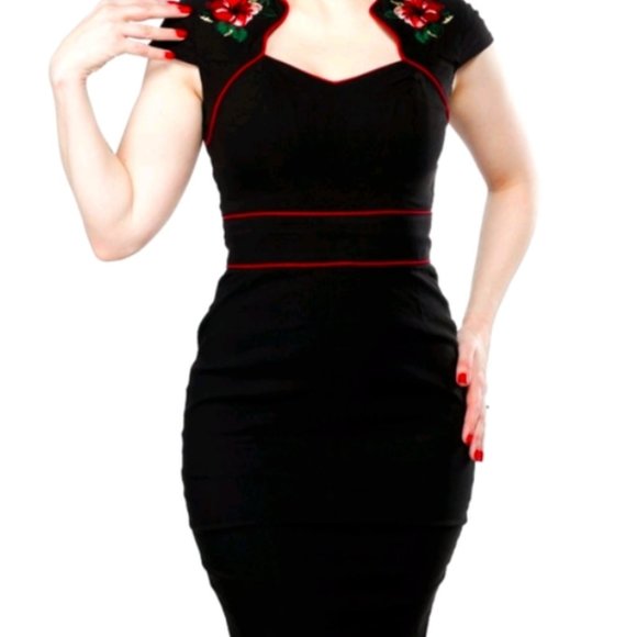 Hell Bunny Dresses & Skirts - Hell Bunny Vixen Pin Up Dress